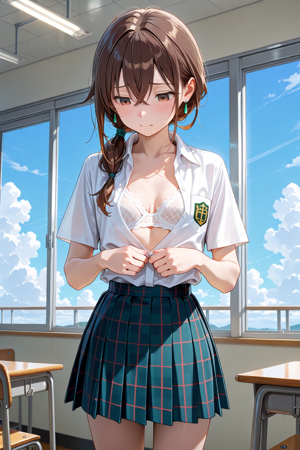 歩美 Summer School Uniform R15 (5)
