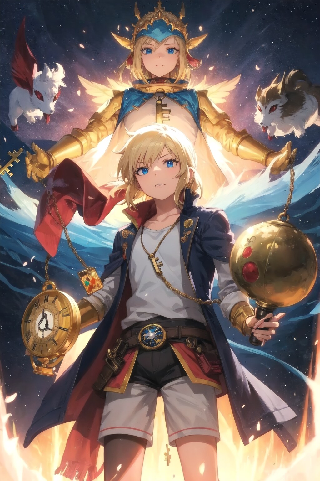 時の鍵の伝説 | の人気AIイラスト・グラビア