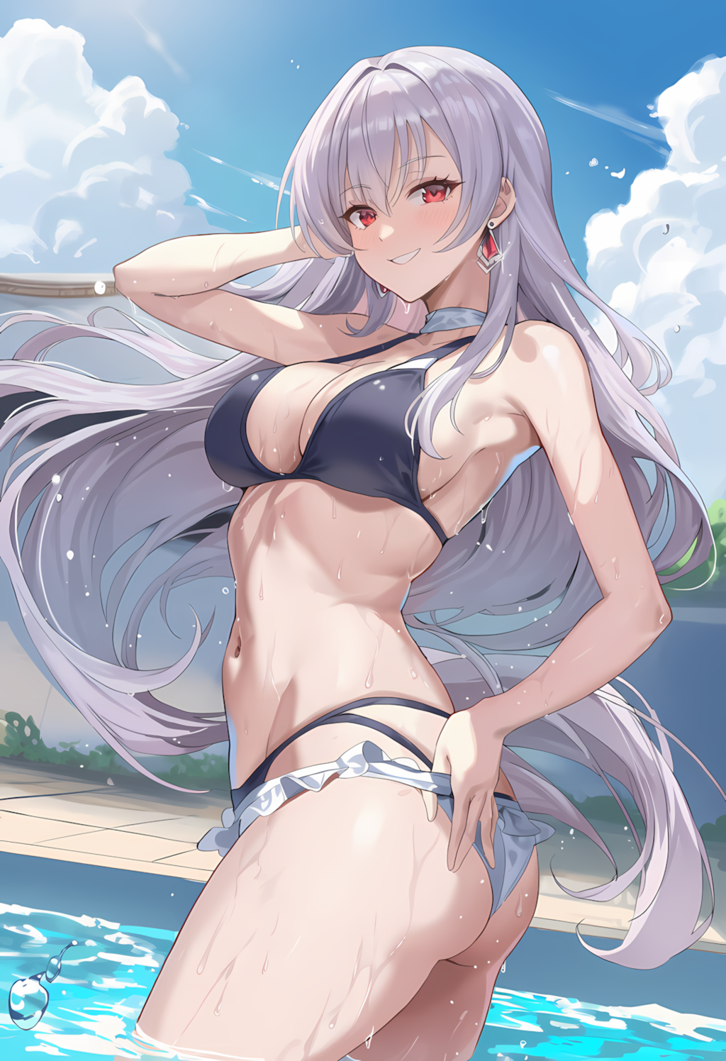 3人娘の水着祭り🏊‍♀️✨