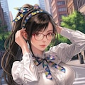 清楚系ティファのトラブル 2枚目