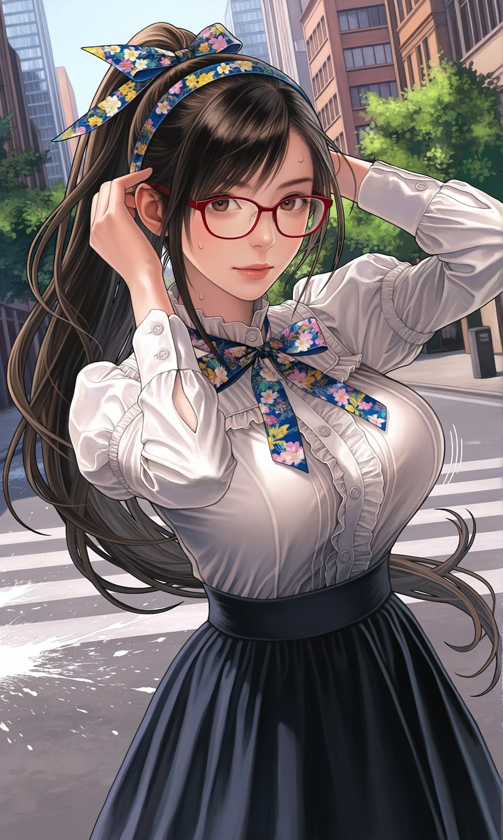 清楚系ティファのトラブル