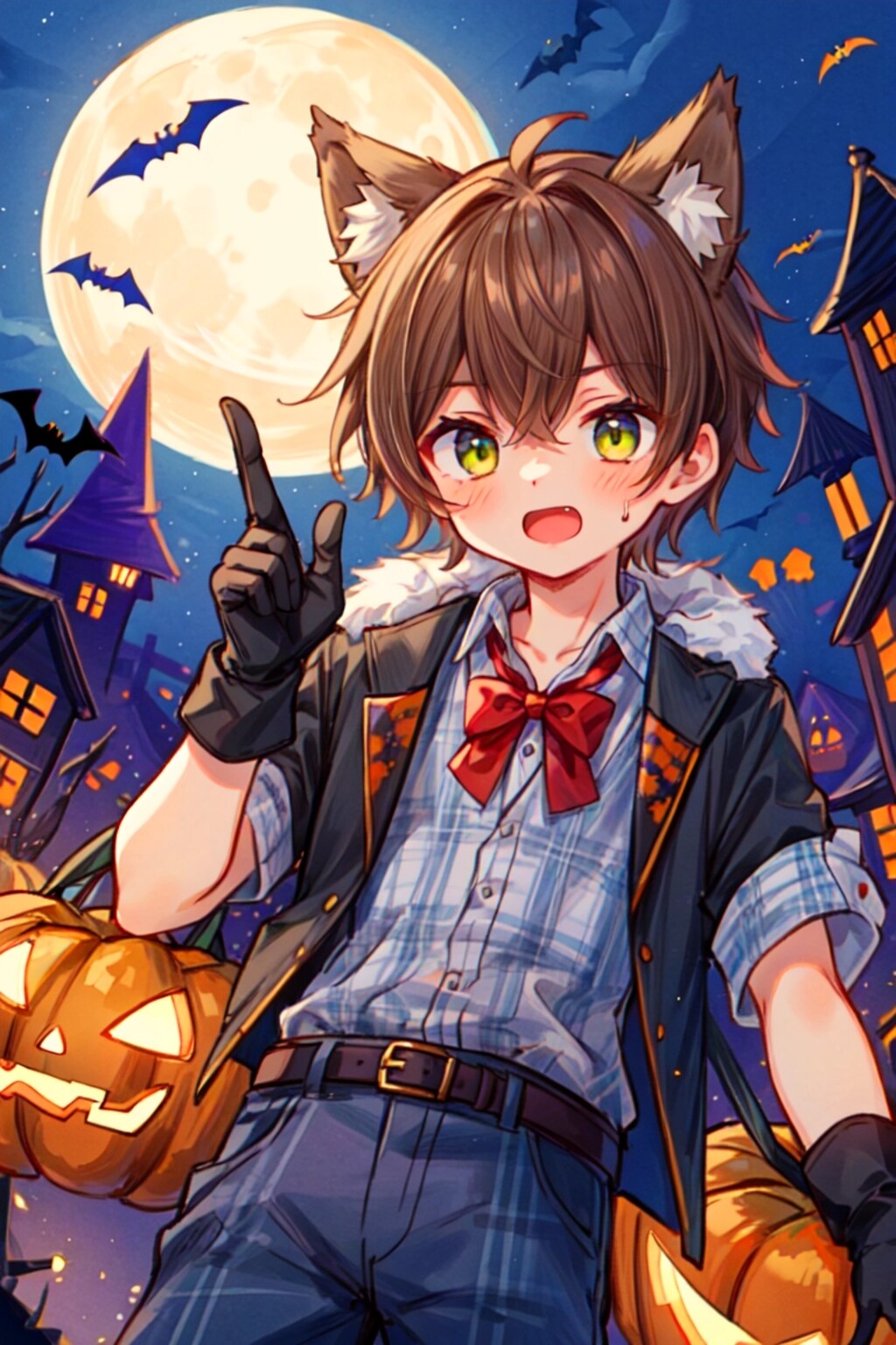 狼男なブラウン短髪少年★（12枚）＆ChromaFT_v3お試し