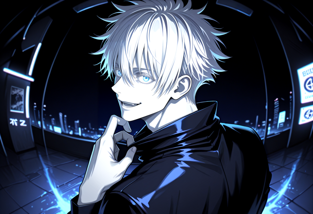 領域展開　『無量空処』