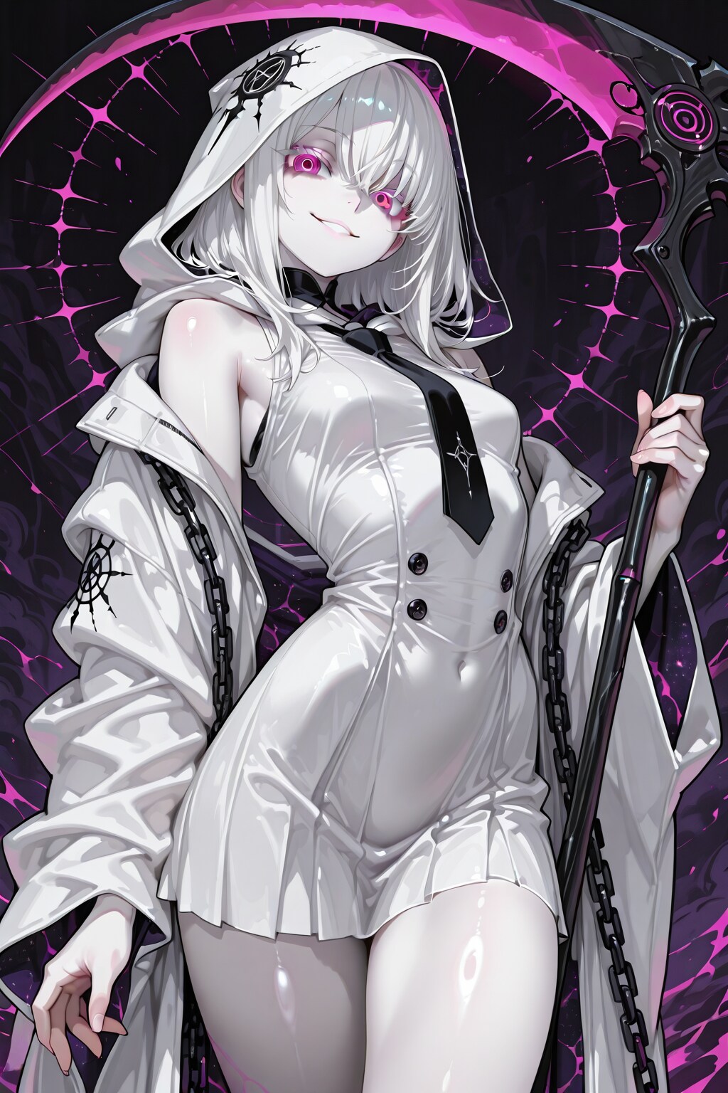 嗤う白死神ちゃん