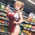 スカートとか履き忘れた少女 3枚目