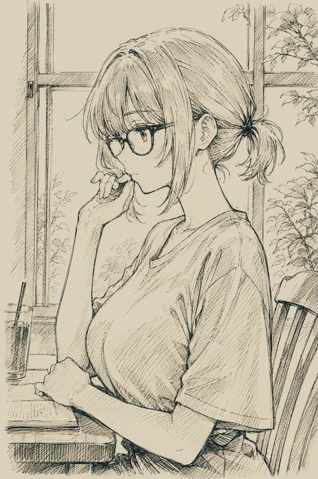 挿絵風