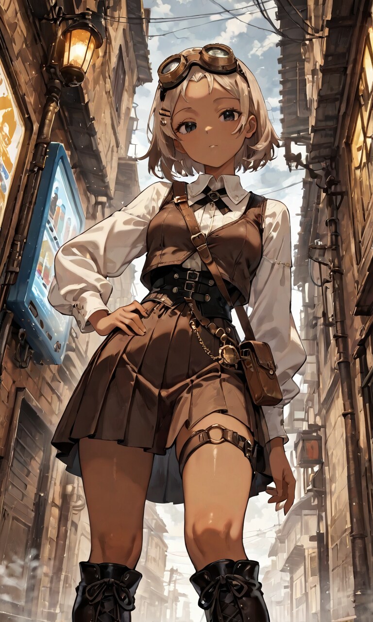 スチームな少女 | の人気AIイラスト・グラビア