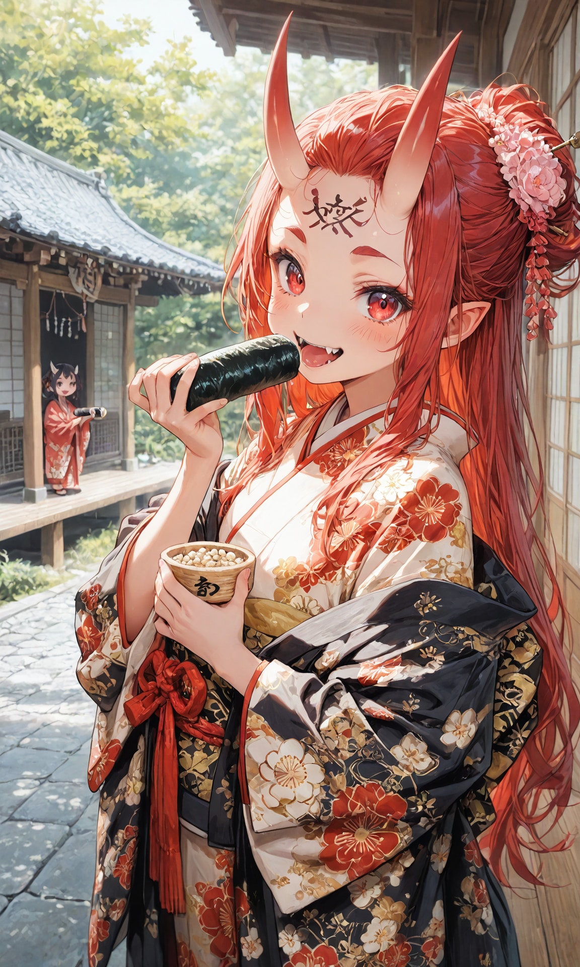 寿司も豆も旨いぞ | の人気AIイラスト・グラビア