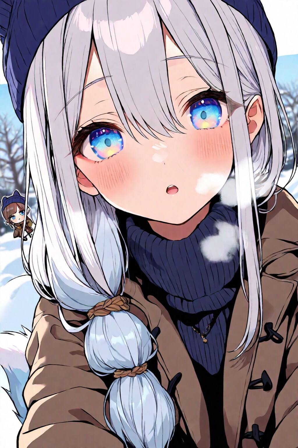 寒いね❤
