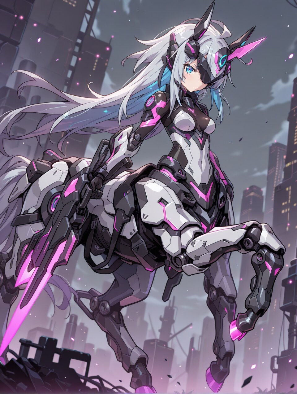 メカケンタウロス娘