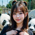 ブラ見せ動物園(パンダ編) 8枚目