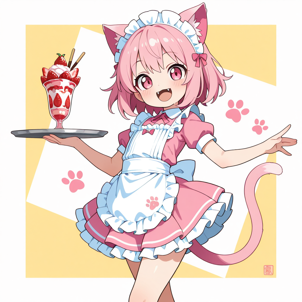 フリフリねこちゃん♡