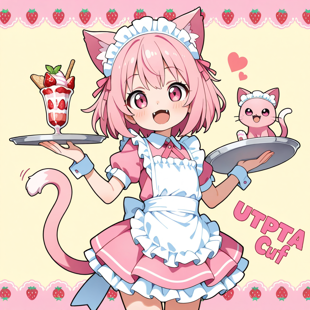 フリフリねこちゃん♡