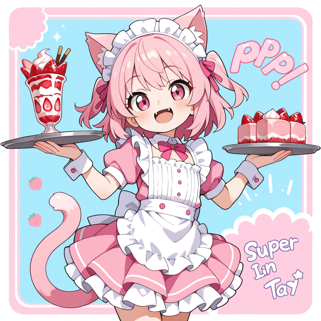 フリフリねこちゃん♡