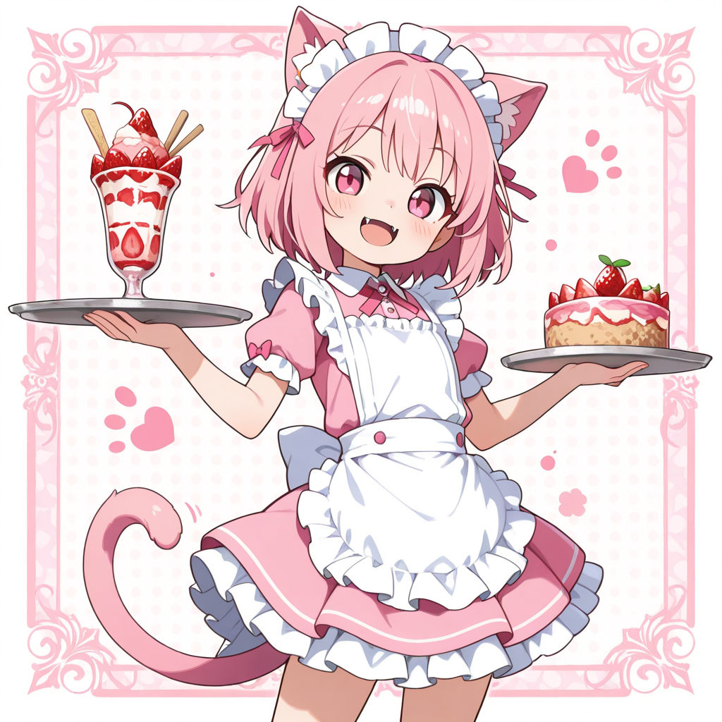 フリフリねこちゃん♡
