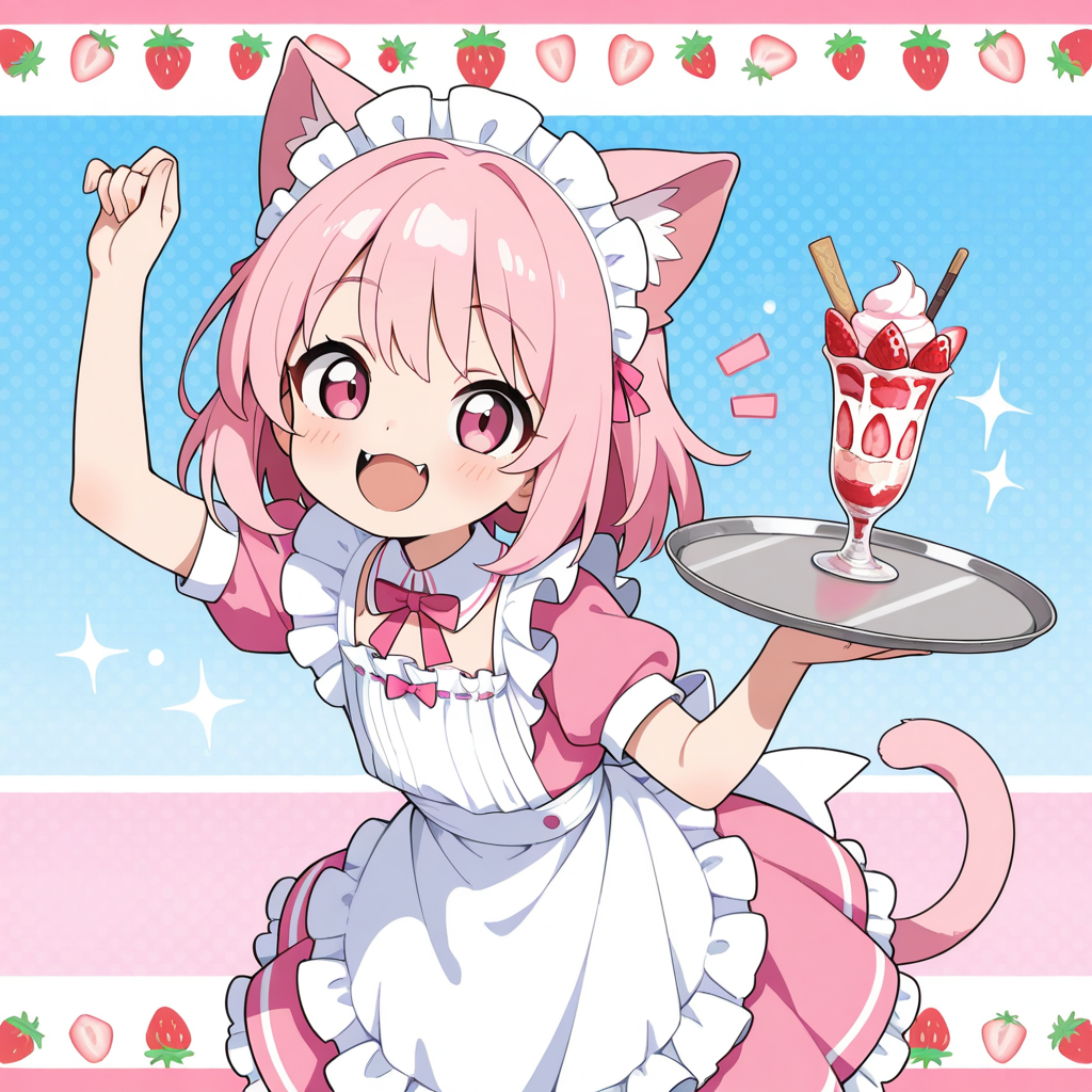 フリフリねこちゃん♡