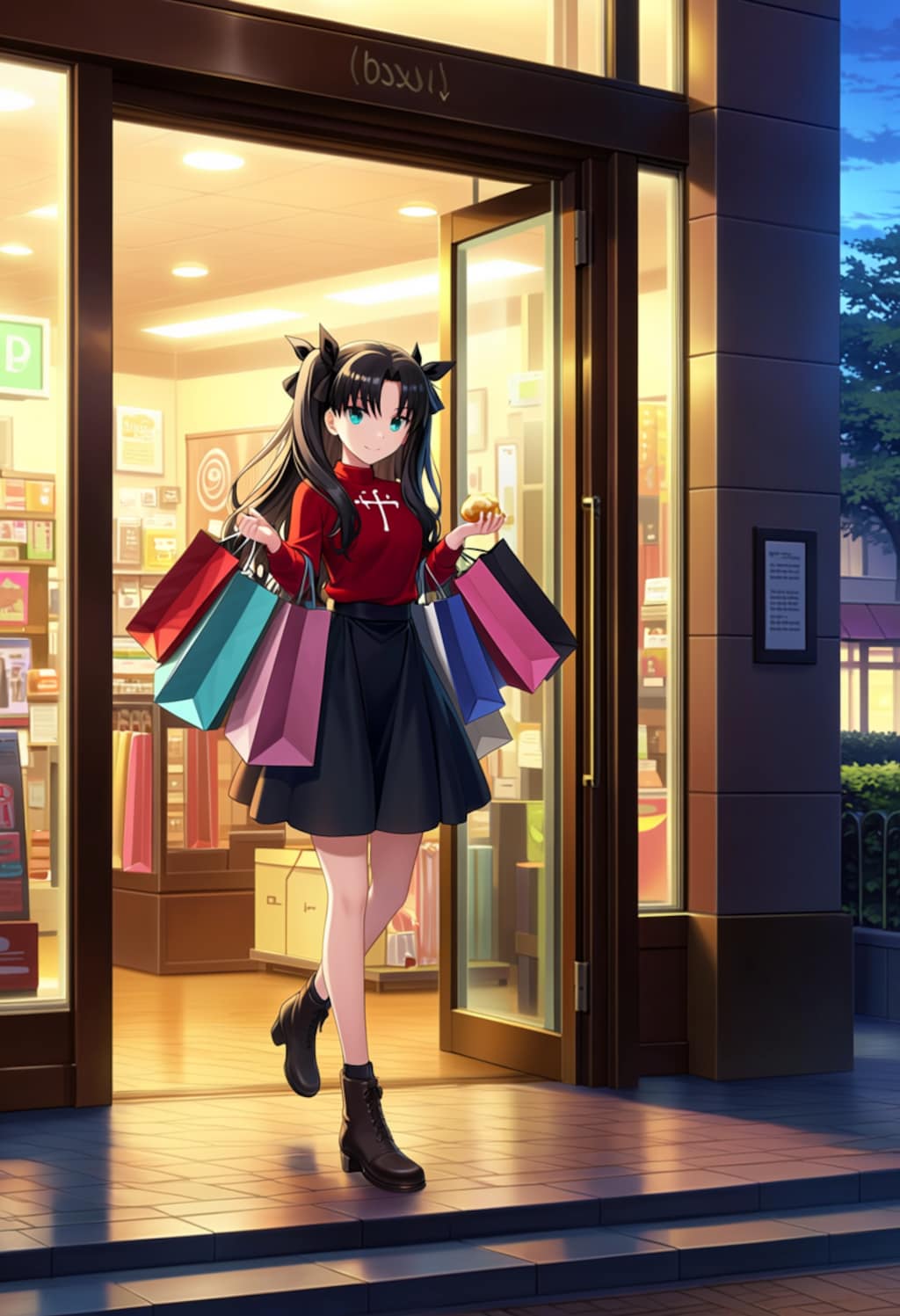 帰り道のショッピング