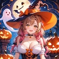ランジェリーdeハロウィン！　エアリス 2枚目