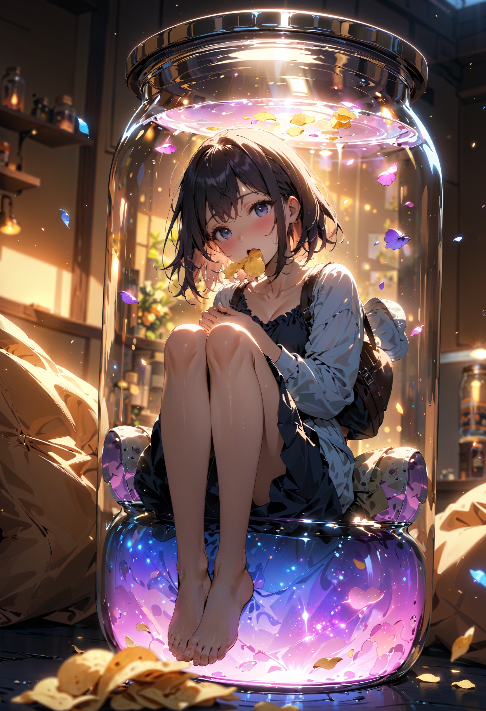 今日は何の日？　湖池屋ポテトチップスの日　その５ | の人気AIイラスト・グラビア