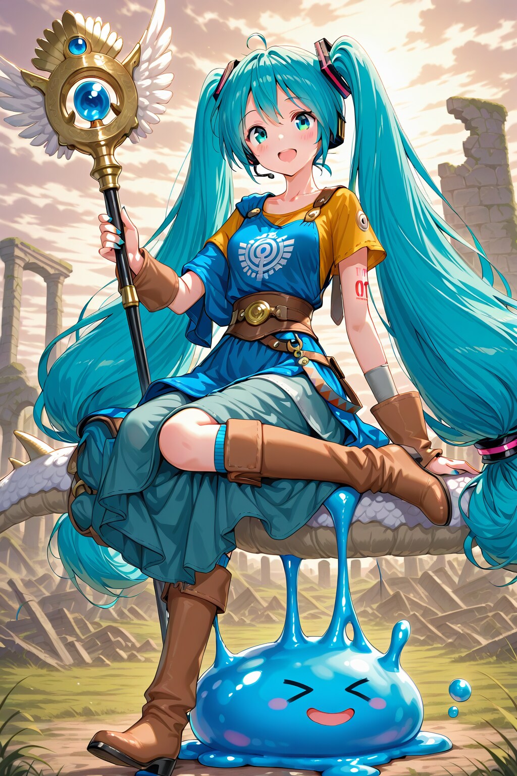 賢者とスライム | の人気AIイラスト・グラビア