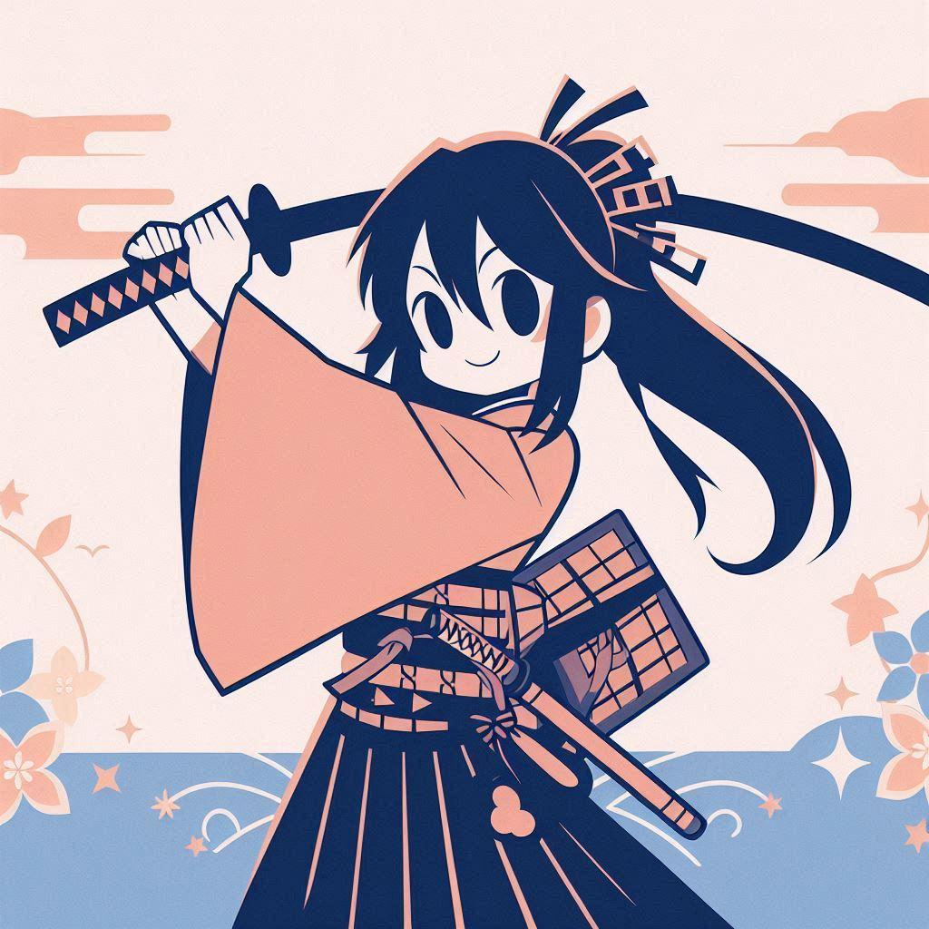 カワイイ侍 (サムライ35) | の人気AIイラスト・グラビア