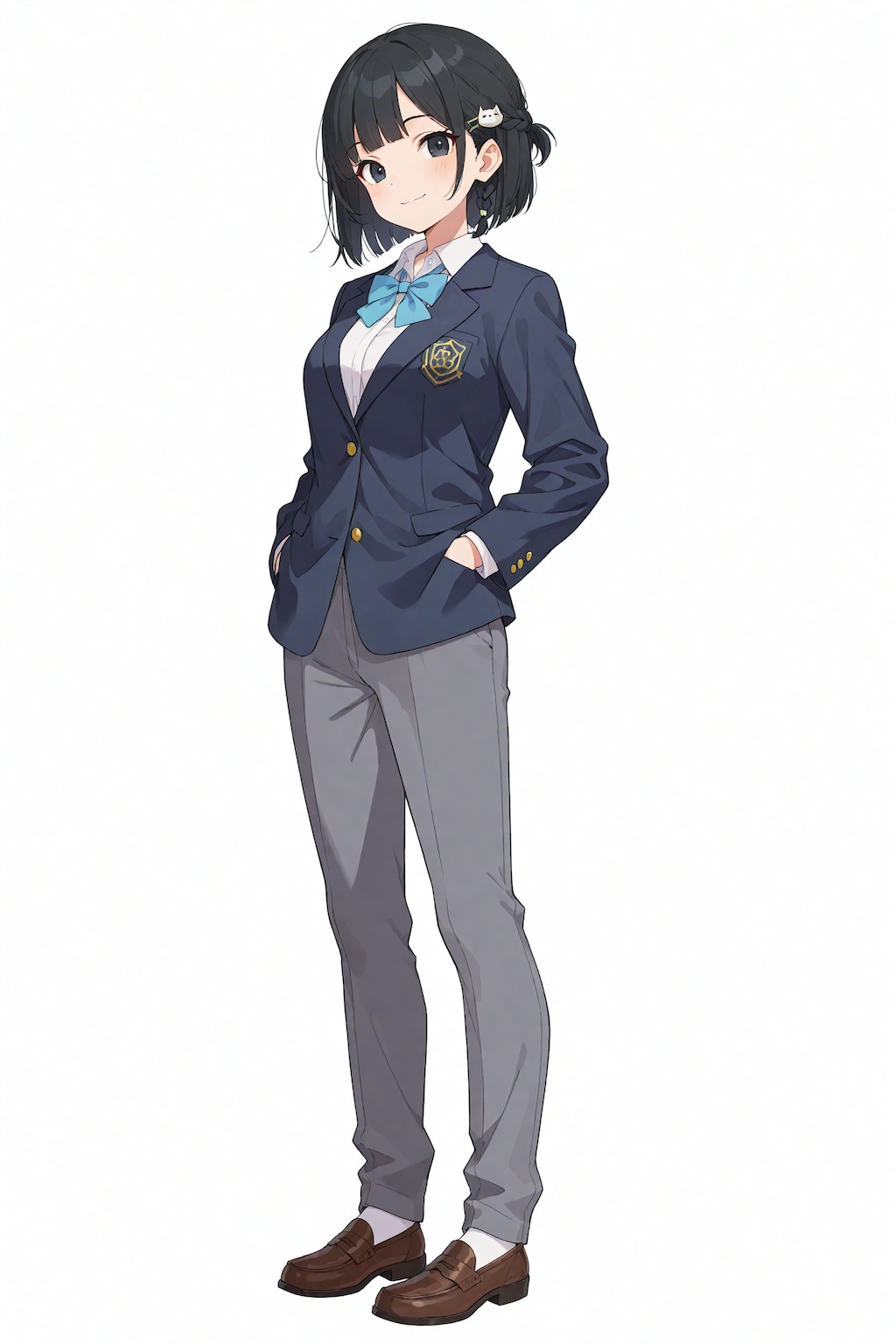 男装イケメンにしてみた