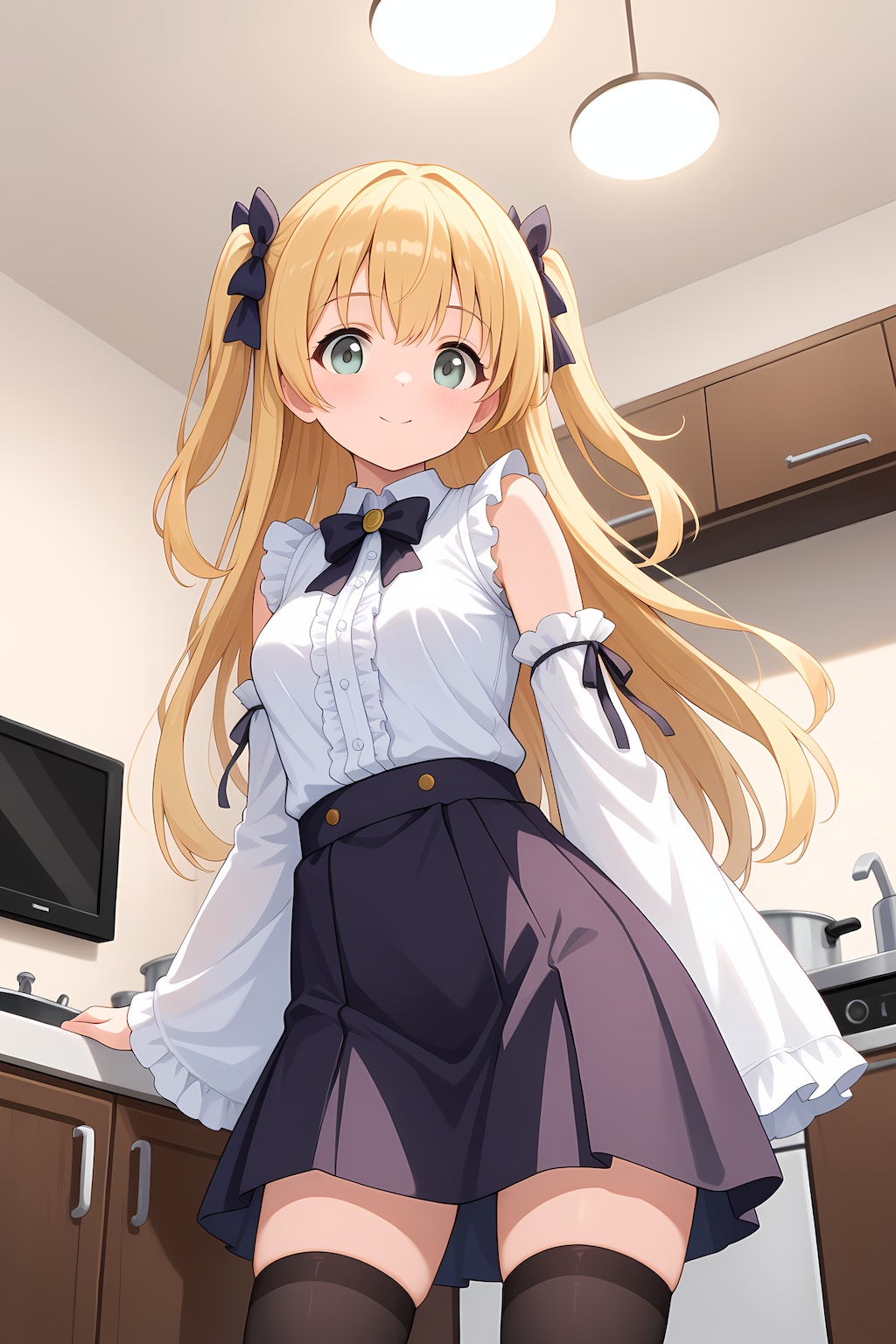 髪型衣装交換リズム→綾