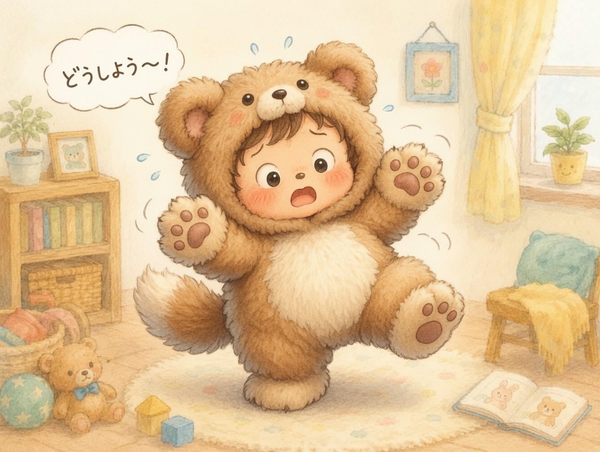 へんしんしちゃった！？