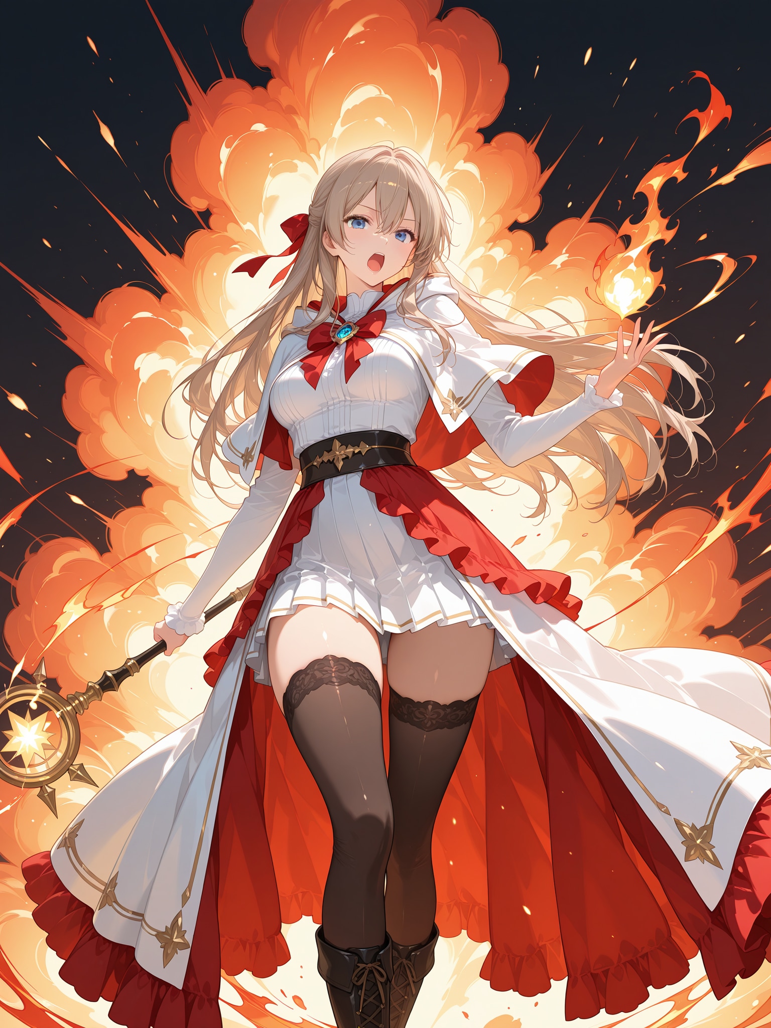 爆裂！炎の魔法使い