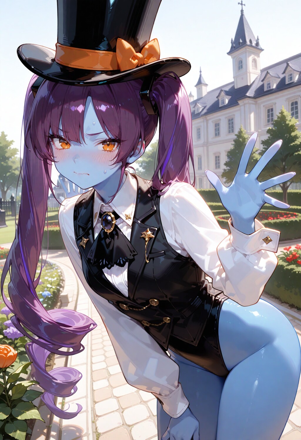 シルクハットちゃん。