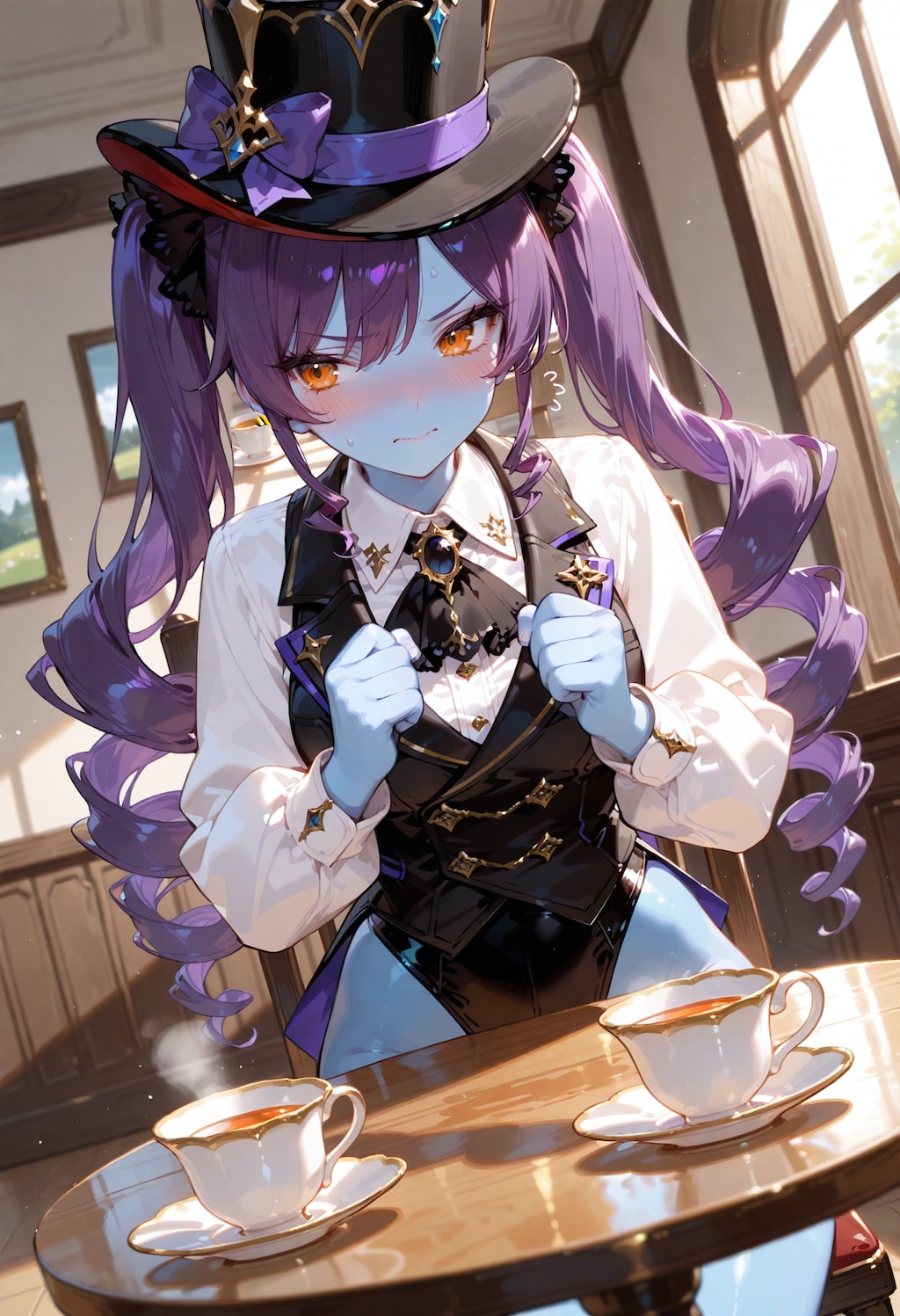 シルクハットちゃん。