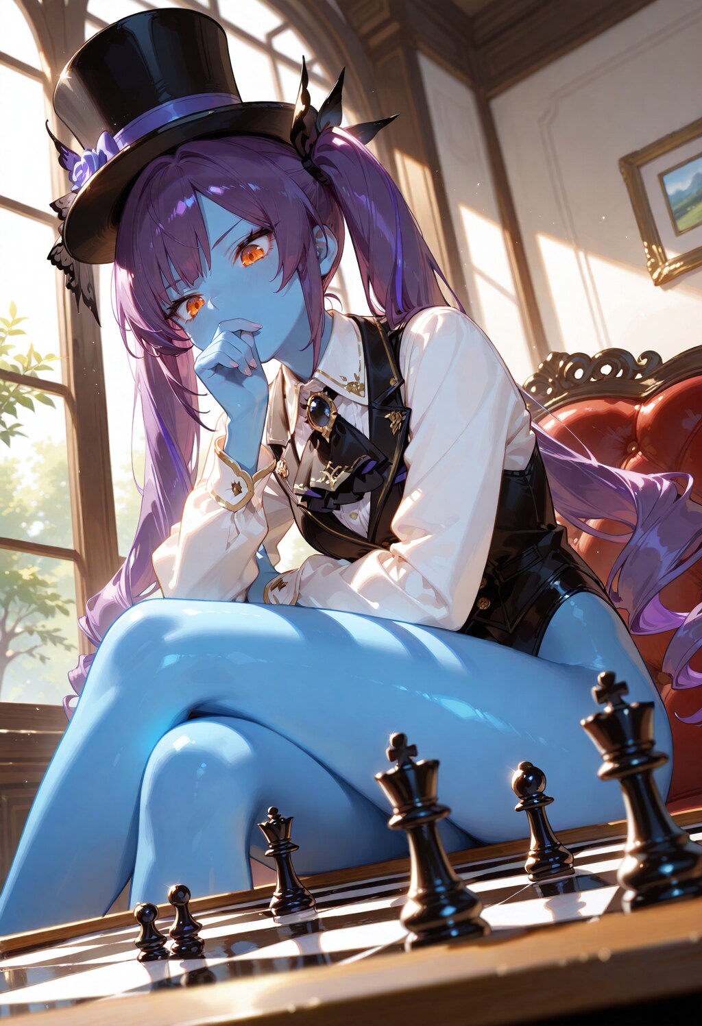 シルクハットちゃん。