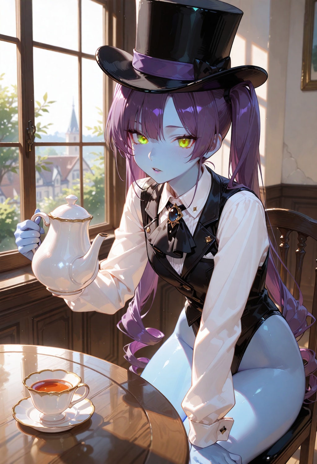 シルクハットちゃん。