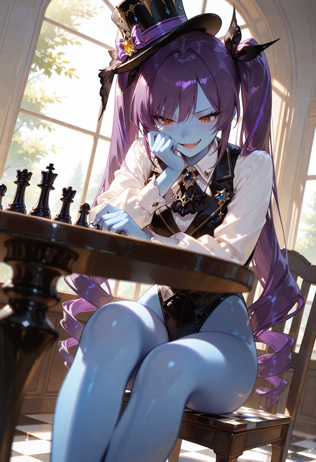 シルクハットちゃん。