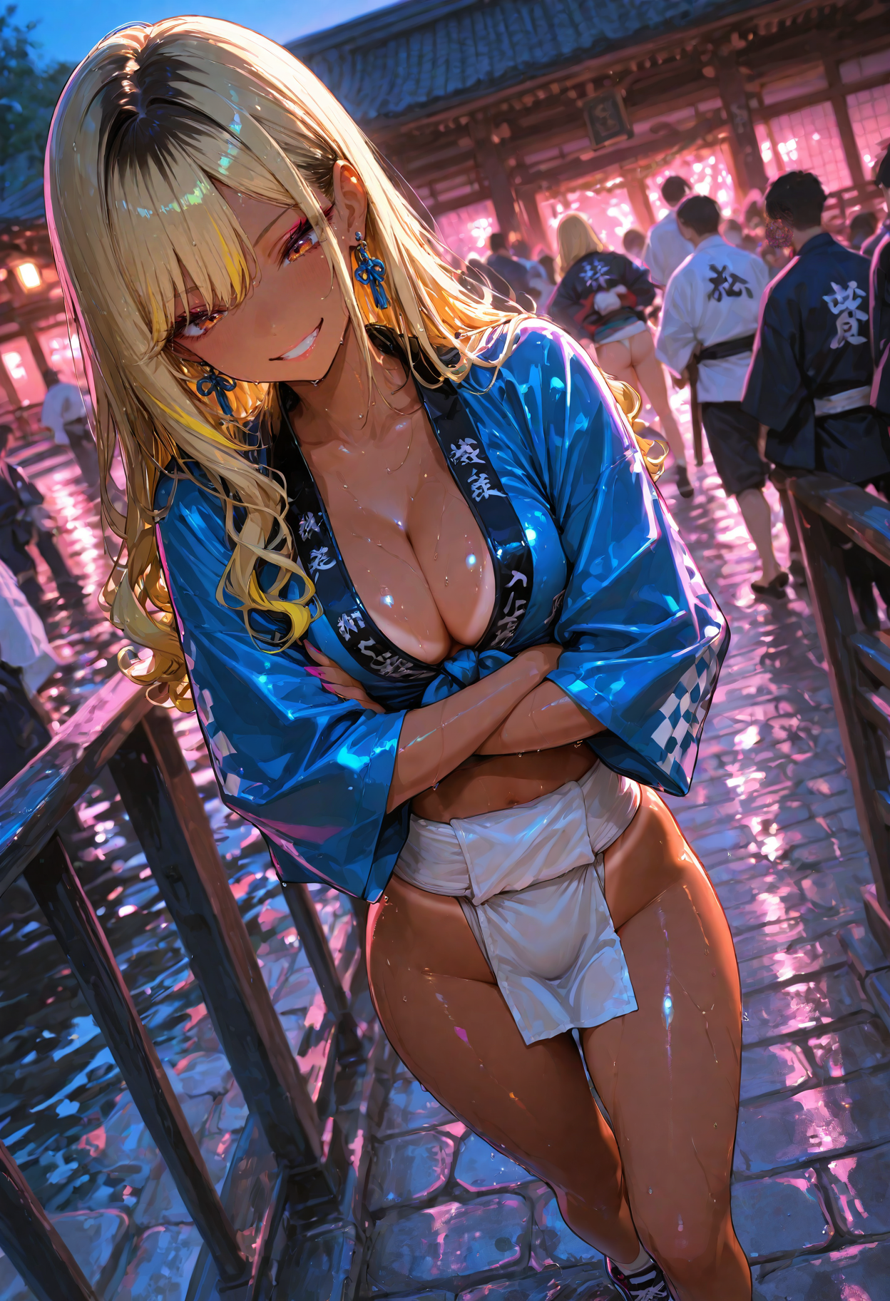 「男たちの祭りやね！」