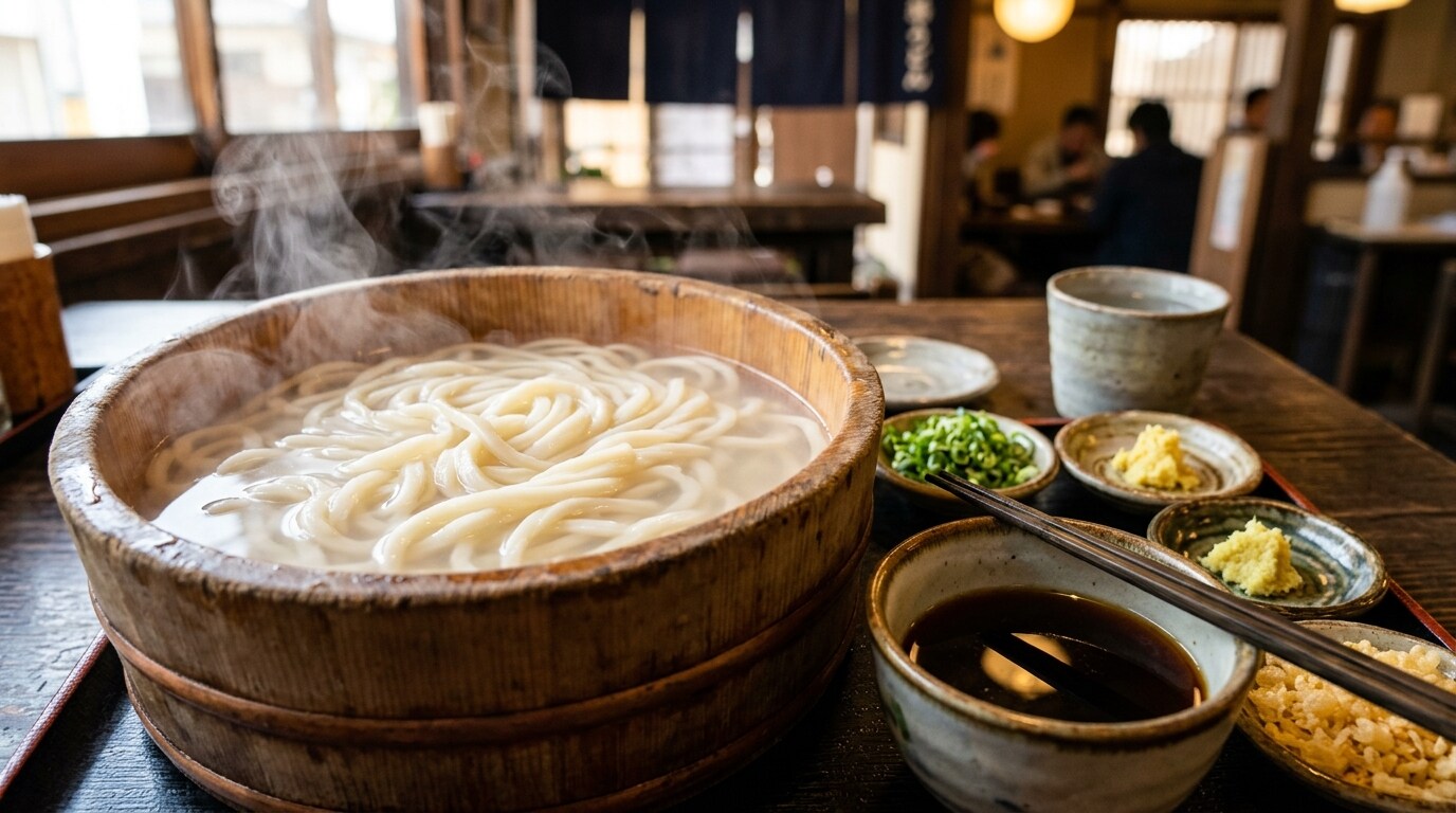 釜揚げうどん