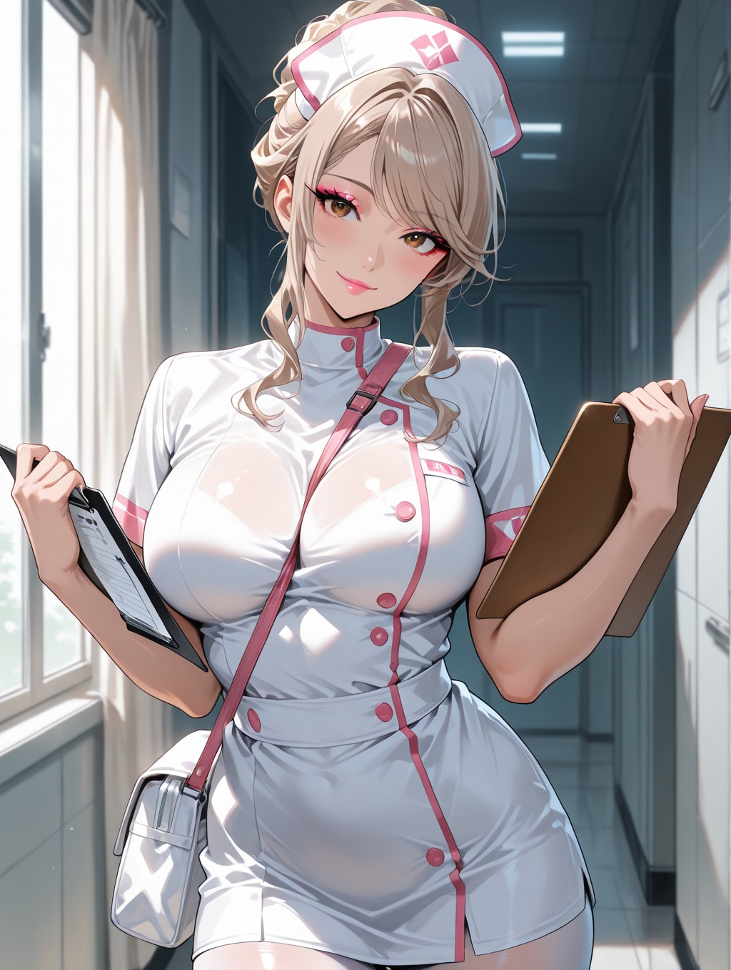 痛かったら手を上げてくださいね～♡