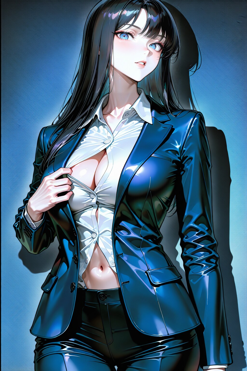 谷間スーツ