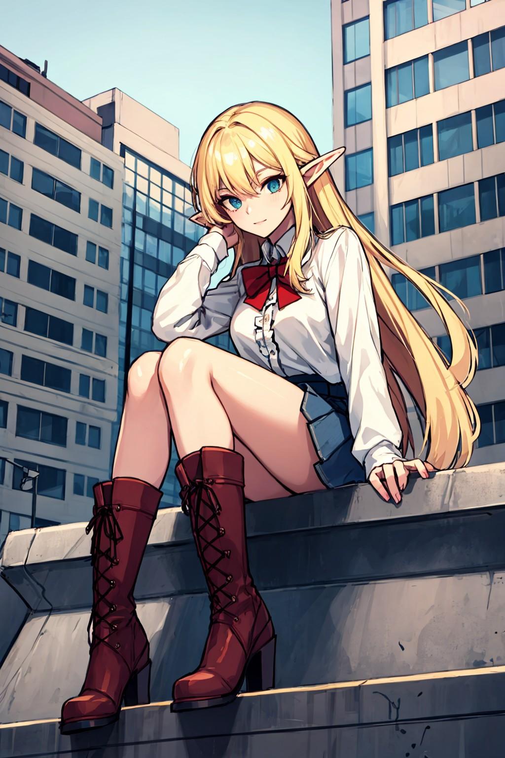 令和エルフ | の人気AIイラスト・グラビア