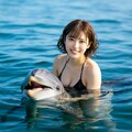 シャチに乗った少女 8枚目