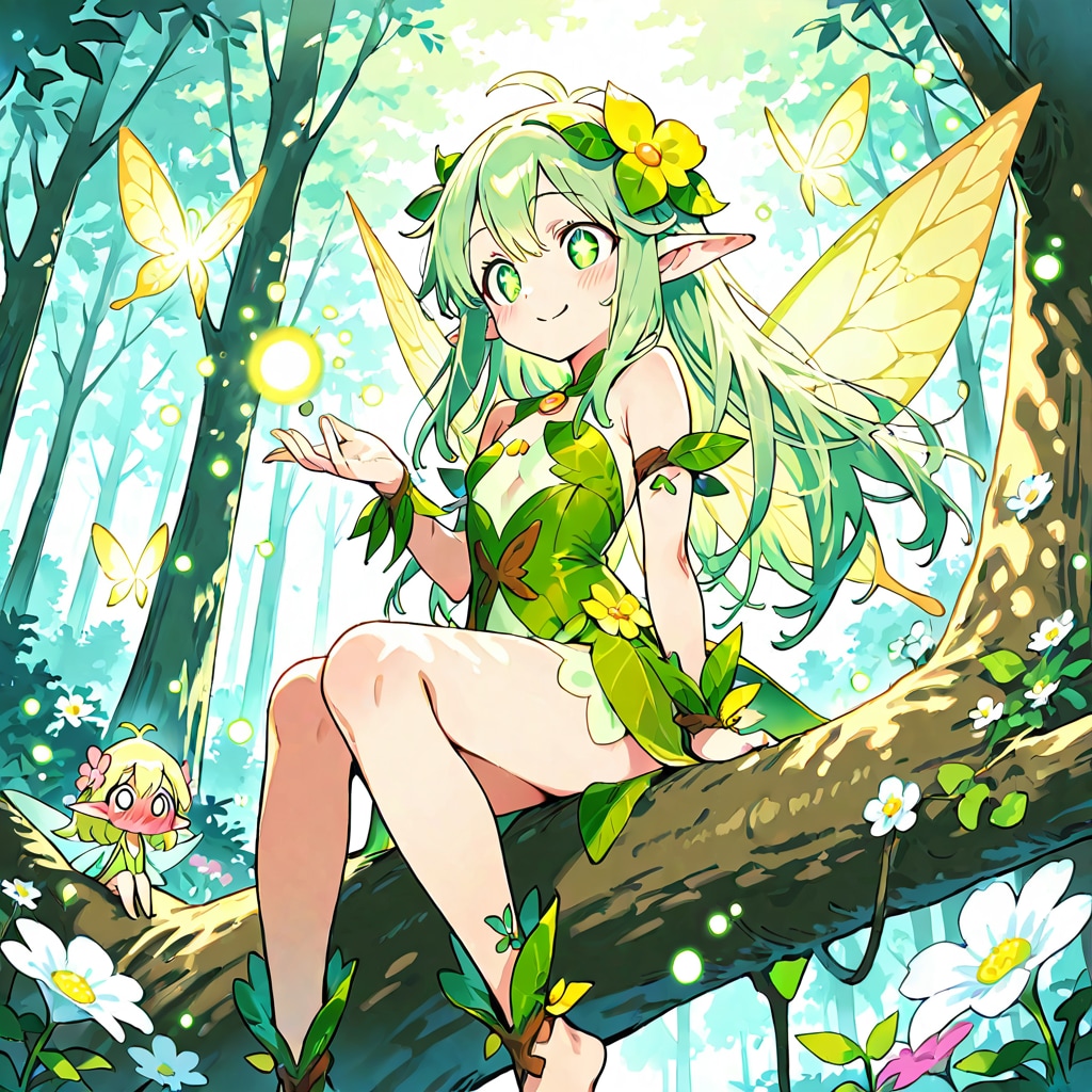 DAISYでDRYADちゃん | の人気AIイラスト・グラビア