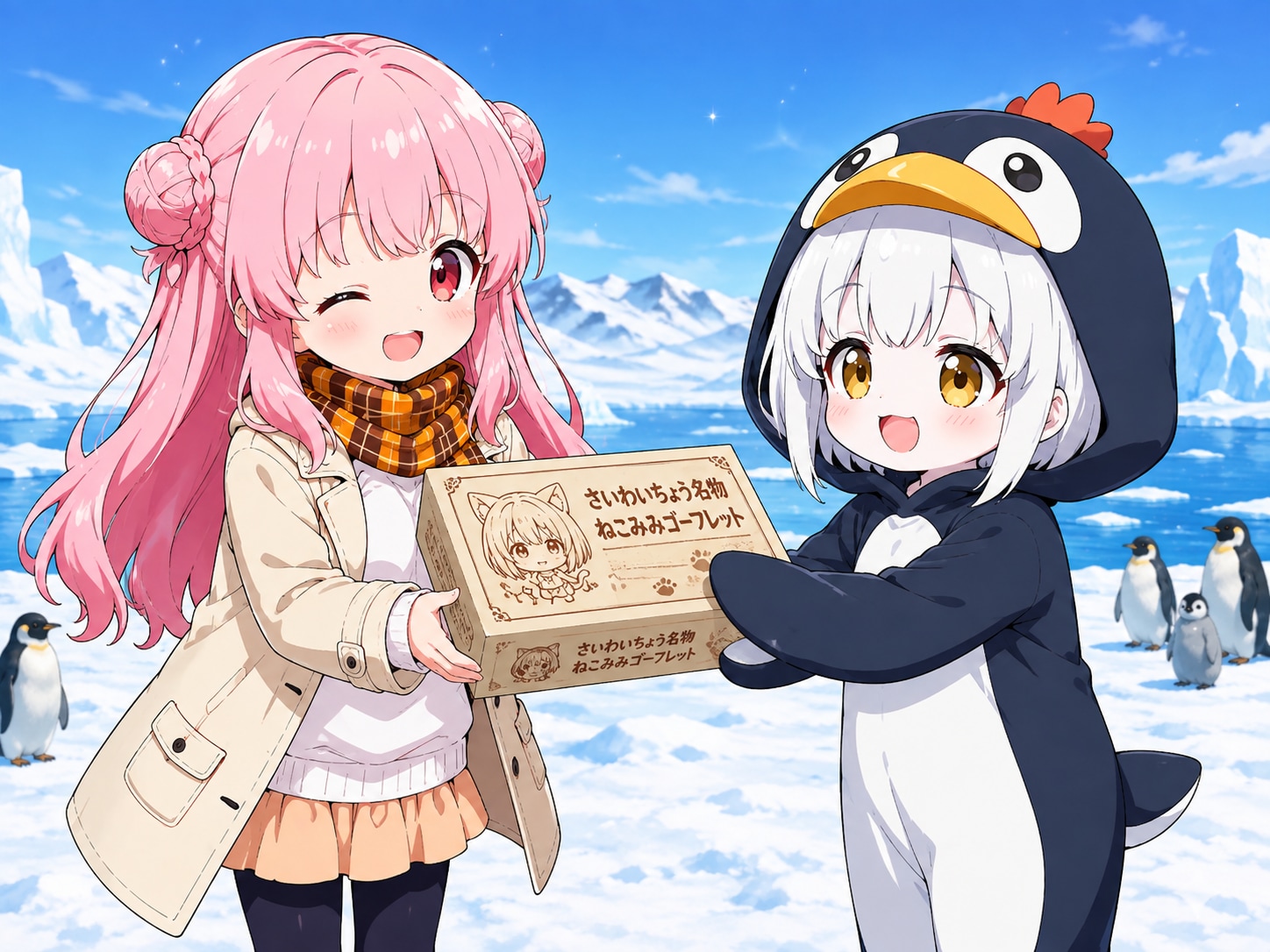 ミメラちゃんにお礼を持っていきました🎁