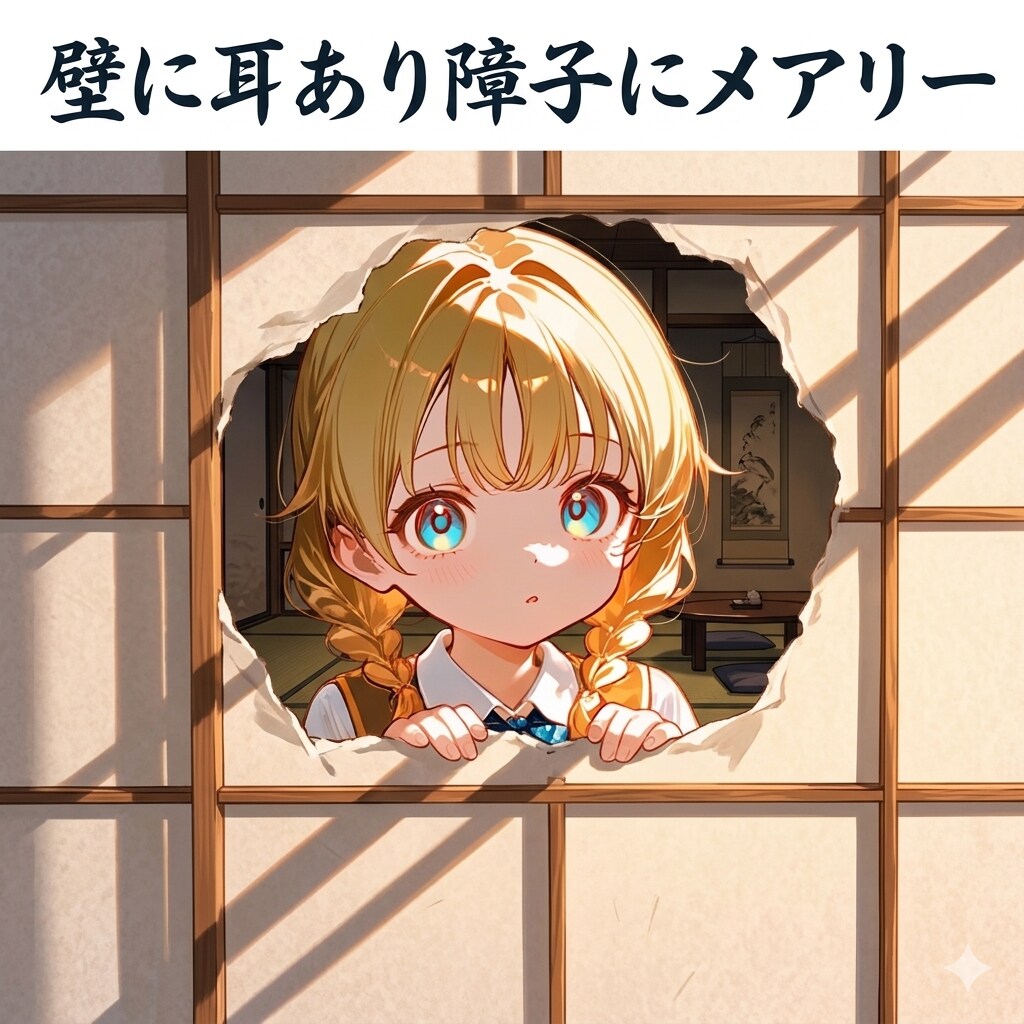 壁に耳あり