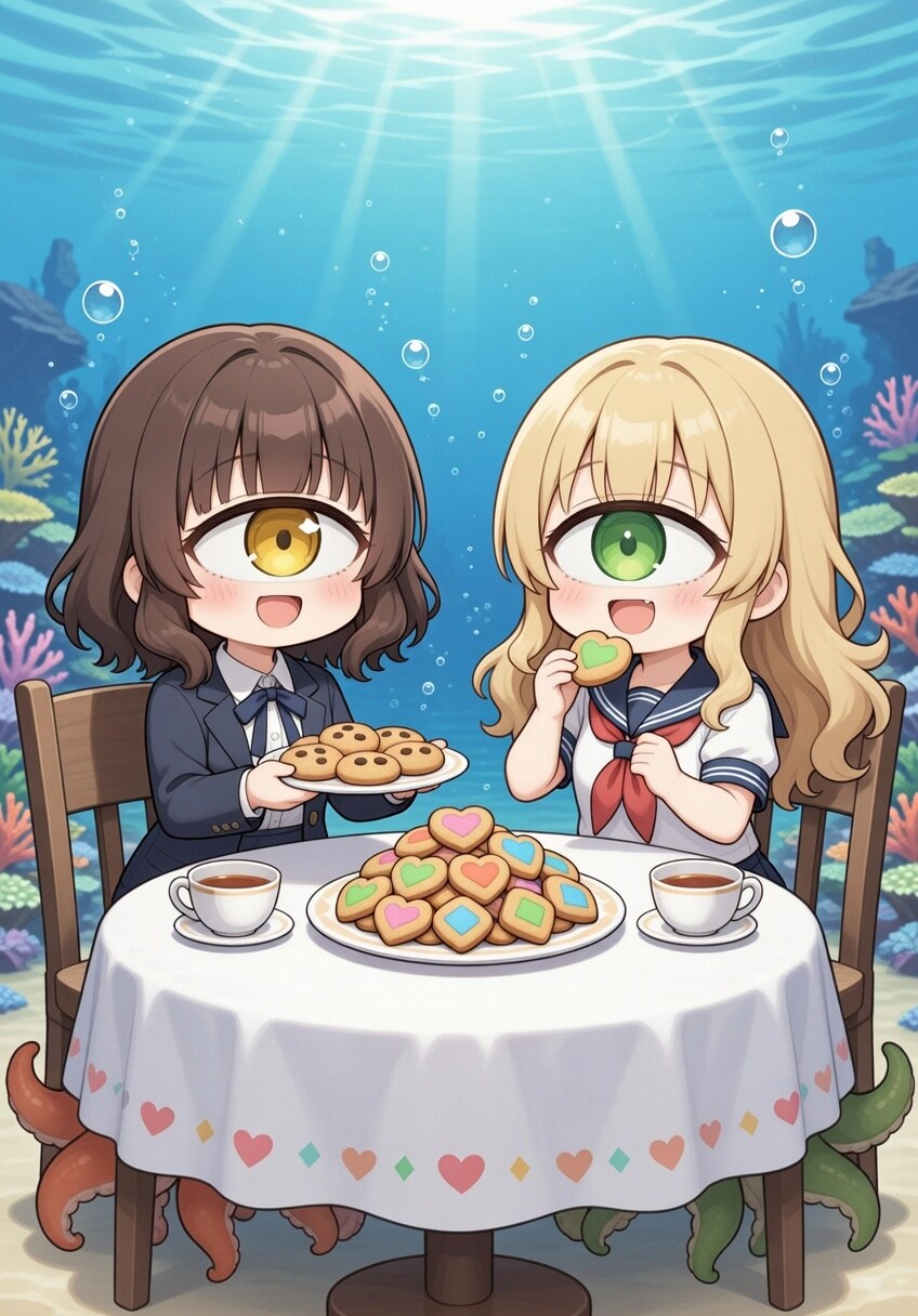 単眼スキュラちゃん.35 クッキー焼けた