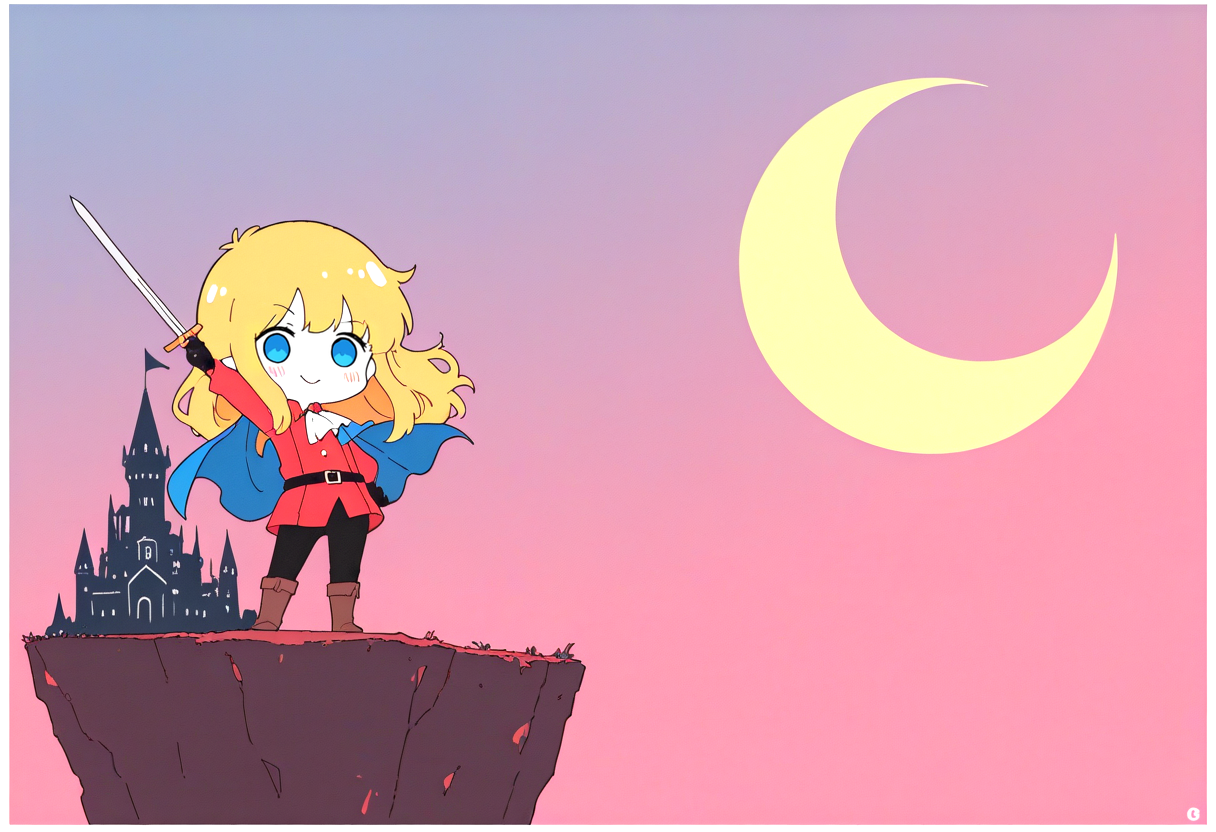 月下の騎士 | の人気AIイラスト・グラビア