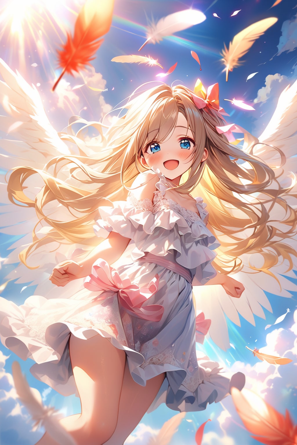 天使 | の人気AIイラスト・グラビア