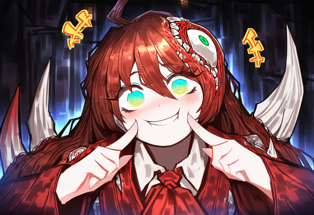 ロボトミー　なにもない　自分の頬をつく