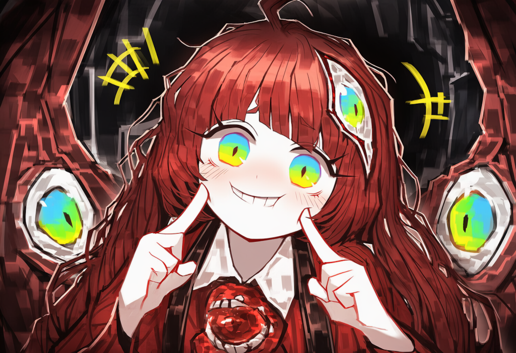 ロボトミー　なにもない　自分の頬をつく