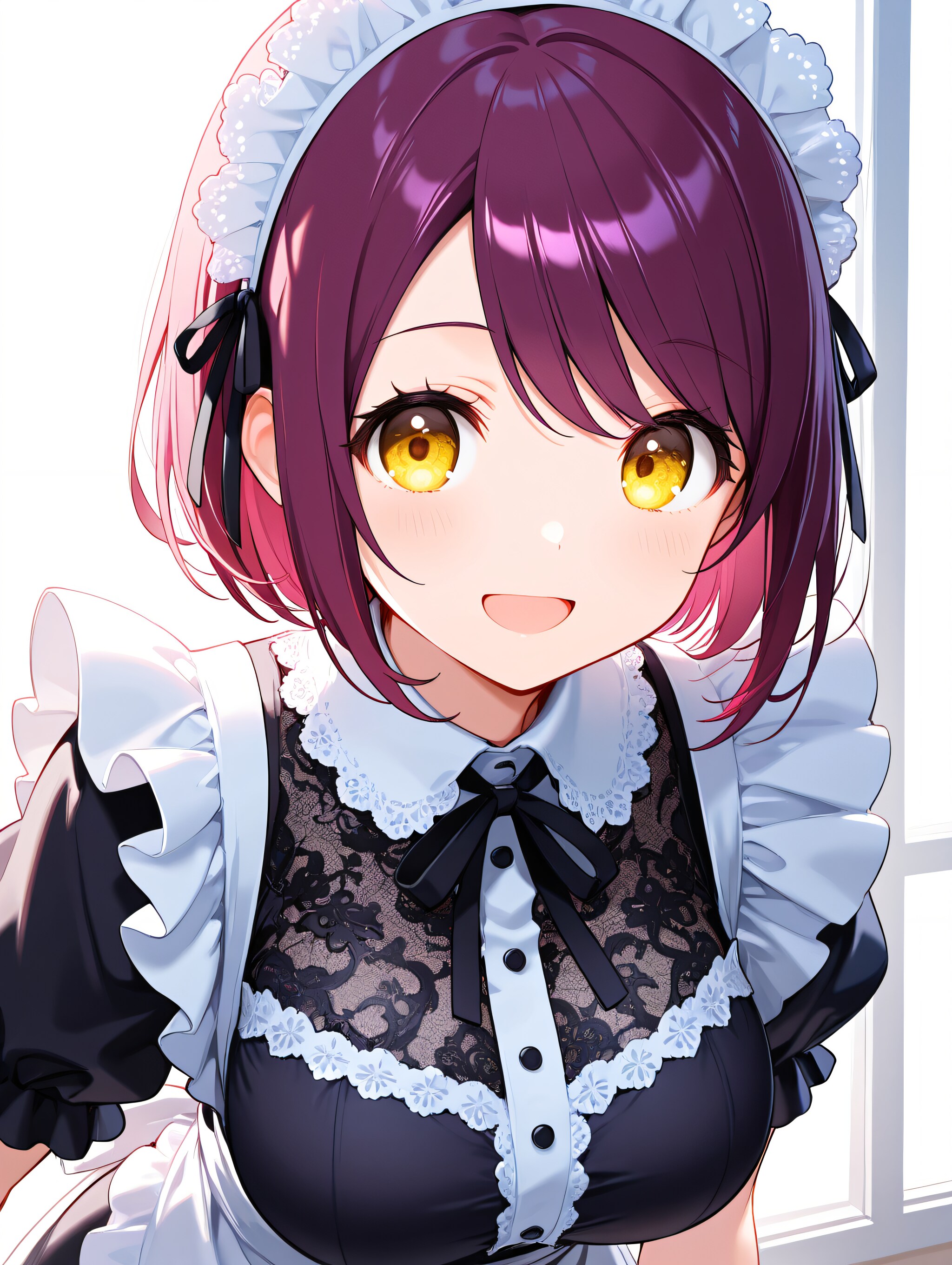 こんにちは（挨拶メイドの芽衣ちゃん）