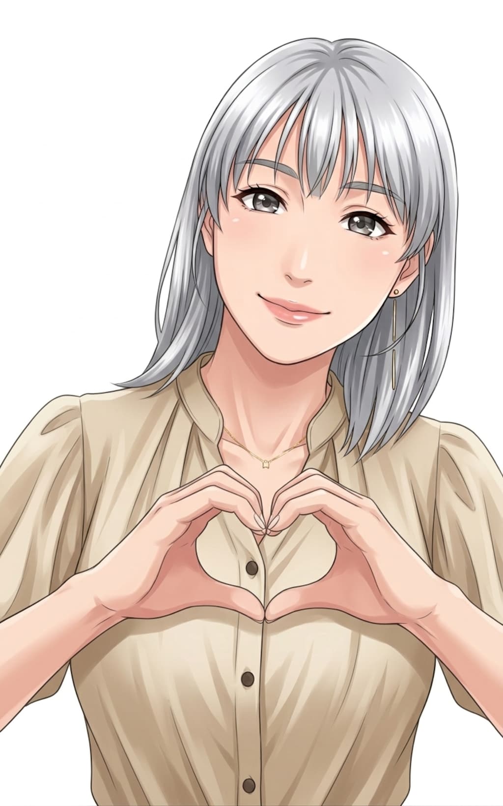 銀髪